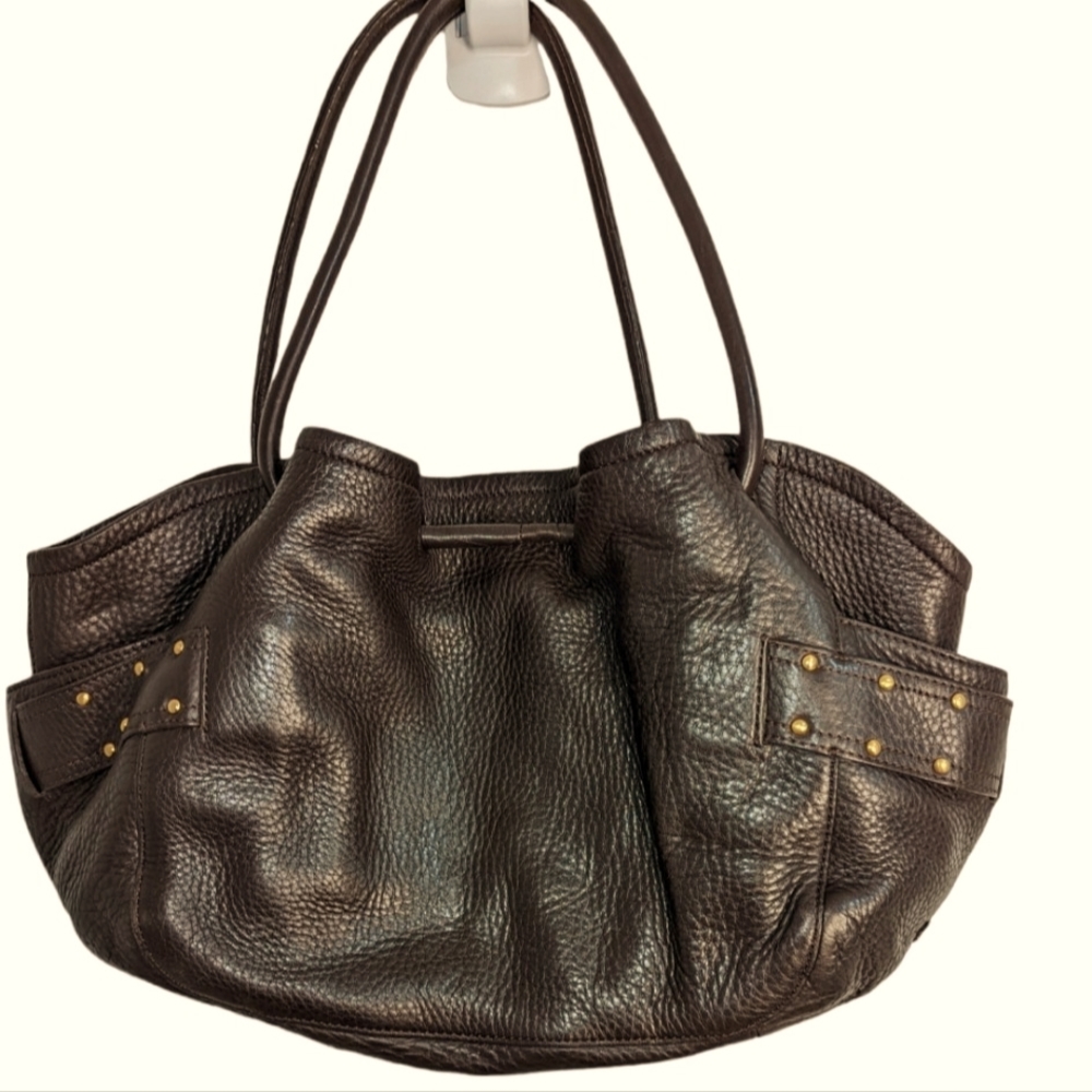 Cole Haan Black Leather Satchel